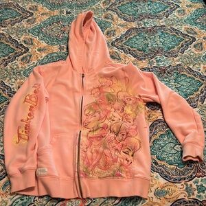 Hoodie (zip up) Tinkerbell